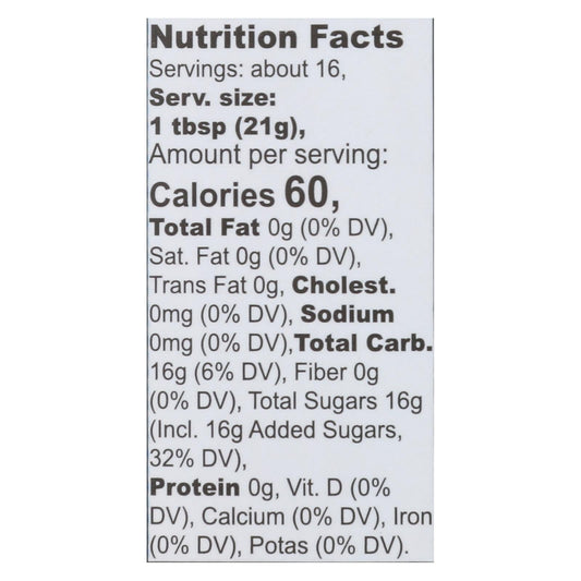 Organic Blue Agave Sweetener, 11.75 Oz, Pack of 6