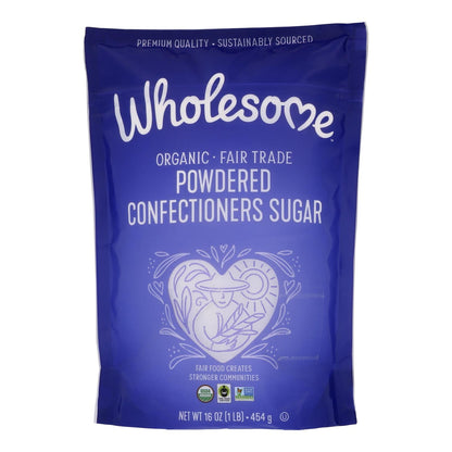 Organic Wholesome Powdered Sugar, 6 lbs (Case of 6)