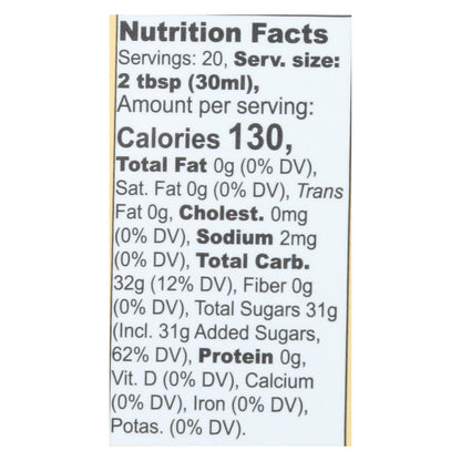 Organic Pancake Syrup - Original, 20 Oz, Case of 6