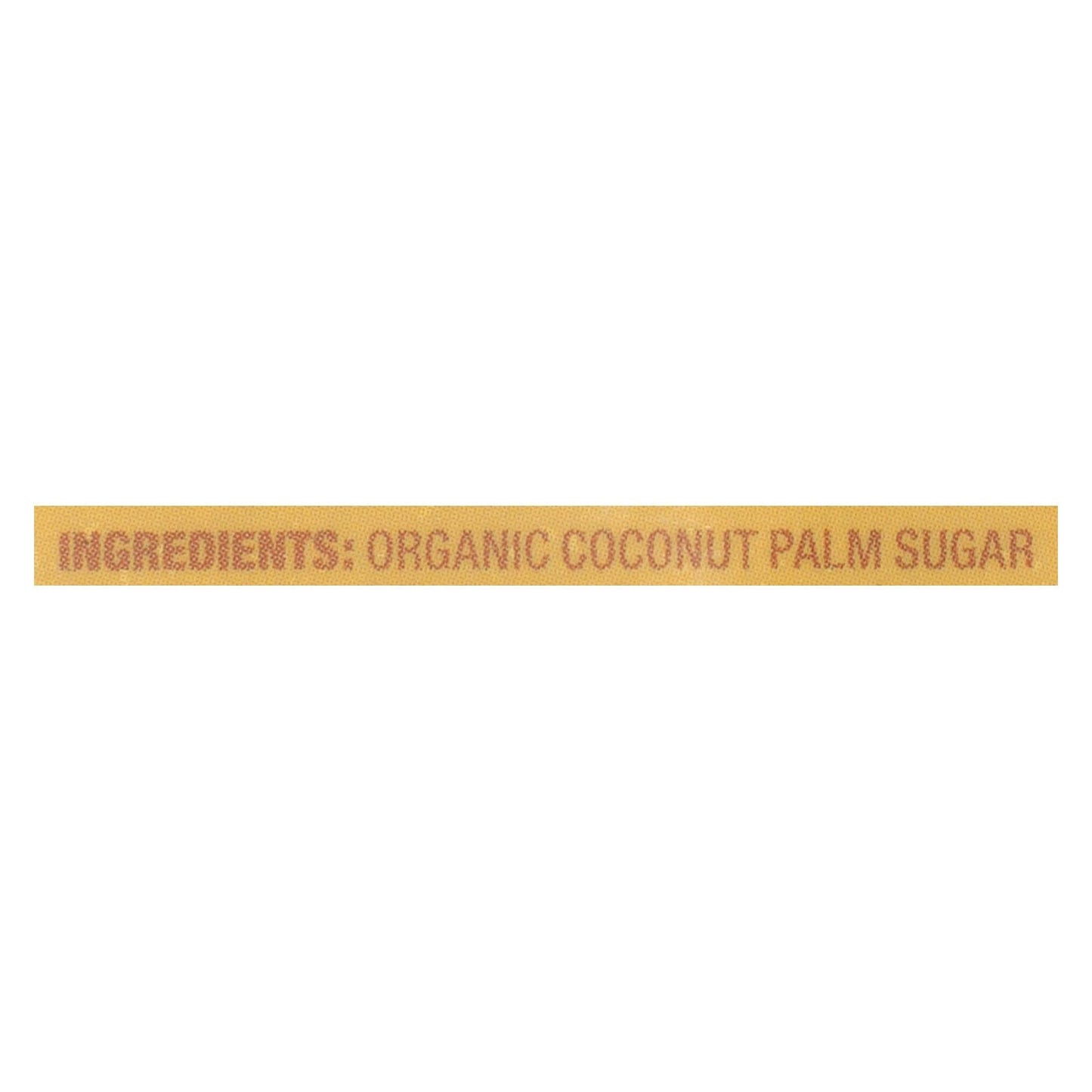 Organic Coconut Palm Sugar, 16 Oz, Case of 6