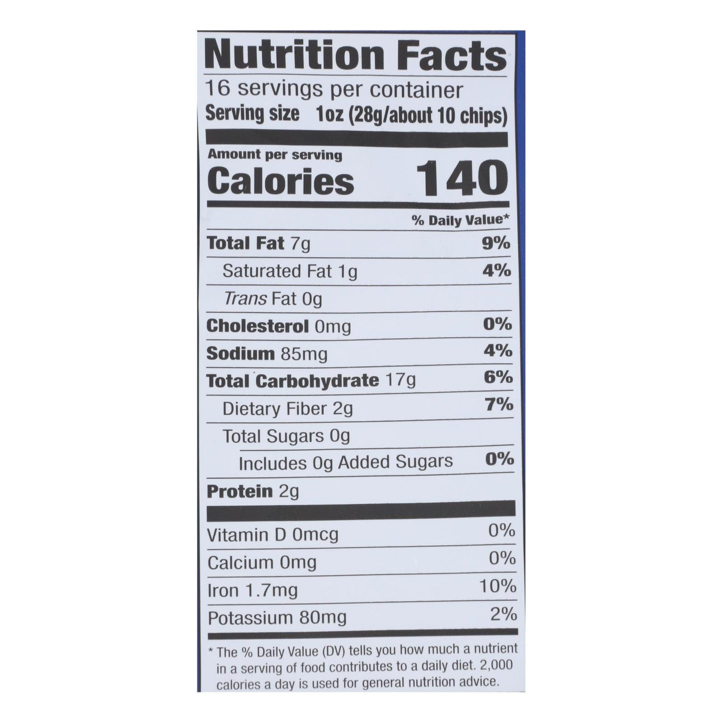 Garden Of Eatin' Blue Corn Chips, 12-Pack, 16 Oz Each