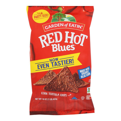 Garden Of Eatin' Red Hot Blues - Case Of 12 - 16 Oz