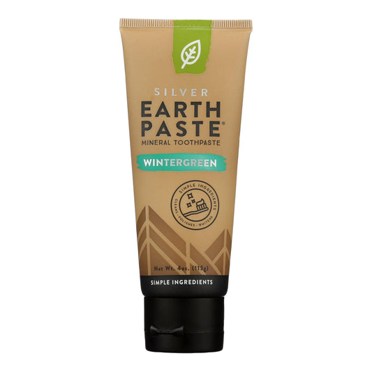 Redmond Earthpaste Wintergreen Toothpaste - 4 Oz