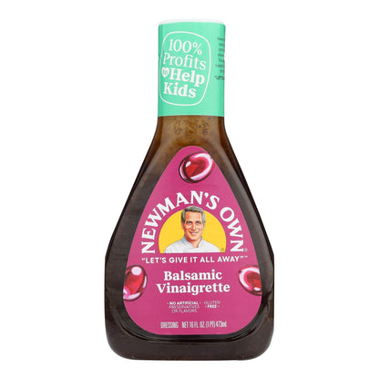Newman's Own Balsamic Dressing, 16 Fl Oz, 6-Pack