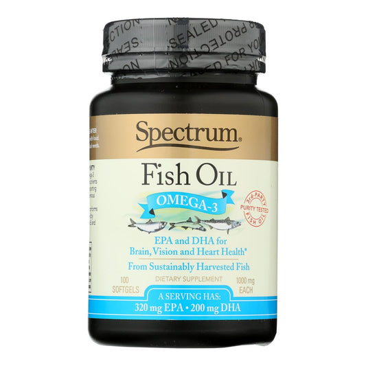 Spectrum Essentials Omega-3 Fish Oil Dietary Supplement  - 1 Each - 100 Cap