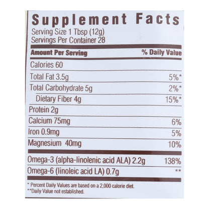 Spectrum Organic Chia Seeds - Omega-3 & Fiber, 12 Oz