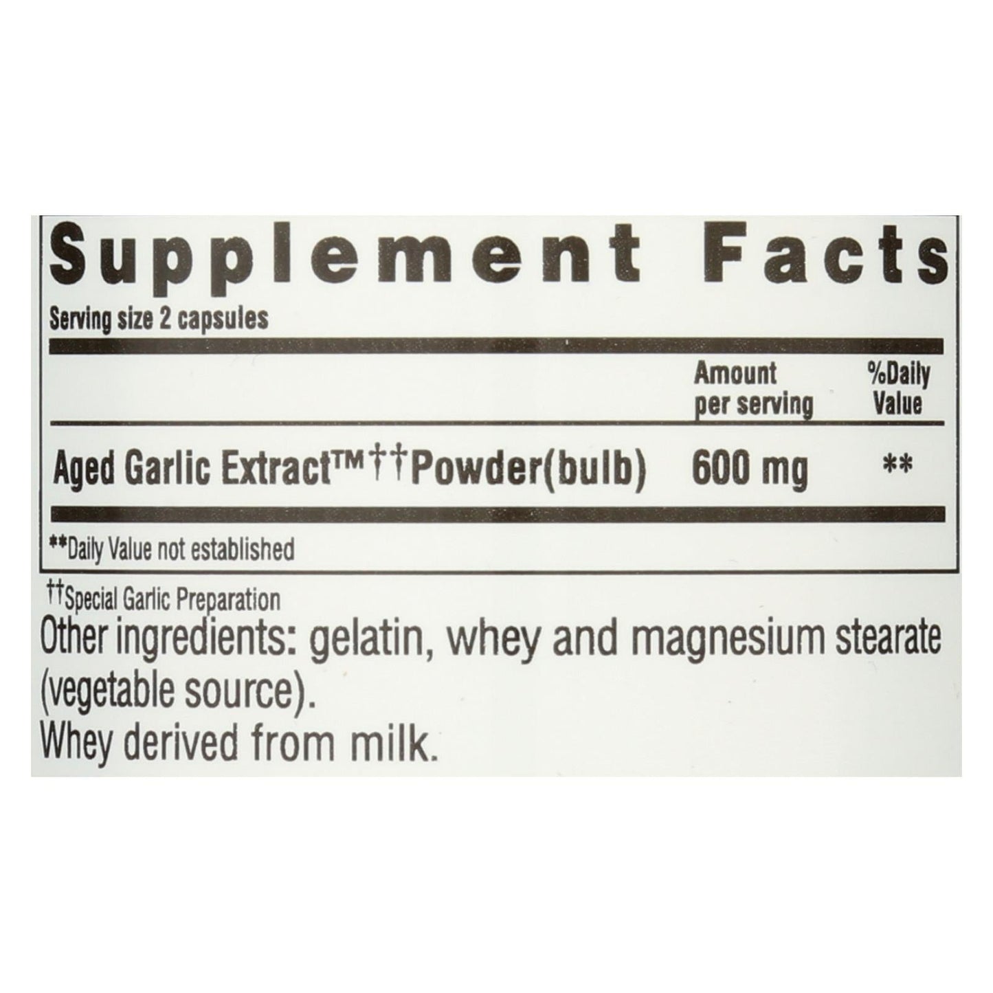 Kyolic Aged Garlic Extract - Cardiovascular 100 Capsules