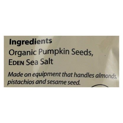 Eden Foods Organic Dry Roasted Pumpkin Seeds, 4oz, 15-Pack