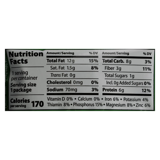 Eden Organic Pistachios - Shelled & Roasted - 1oz, 12 Pack