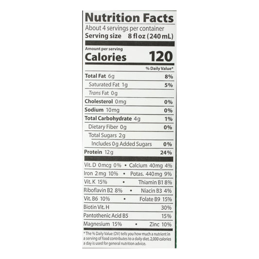 Eden Foods Organic Unsweetened Soymilk, 12-Pack, 32 Fl Oz