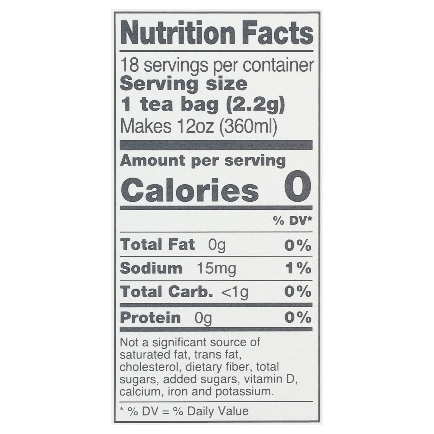 Good Earth Sweet & Spicy Herbal Black Tea, 6 Boxes, 18 Ct Each