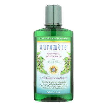 Auromere Ayurvedic Mouthwash - 16 Oz