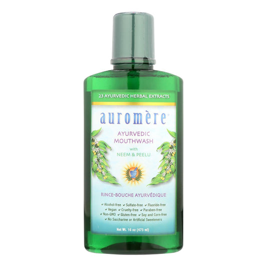 Auromere Ayurvedic Mouthwash - 16 Oz