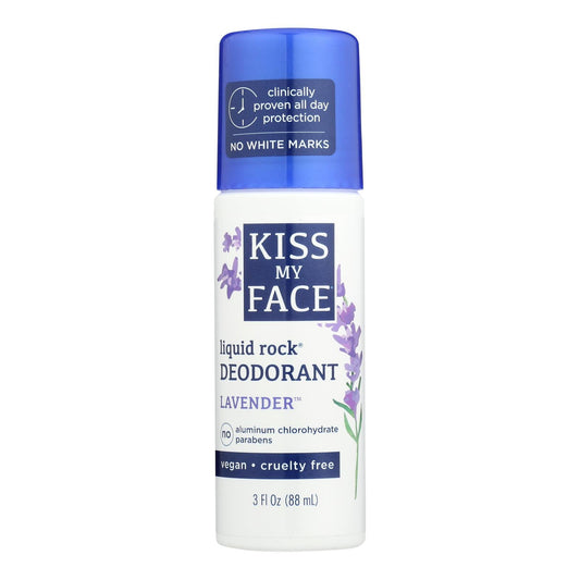 Kiss My Face Lavender Roll-On Deodorant - 3 fl oz