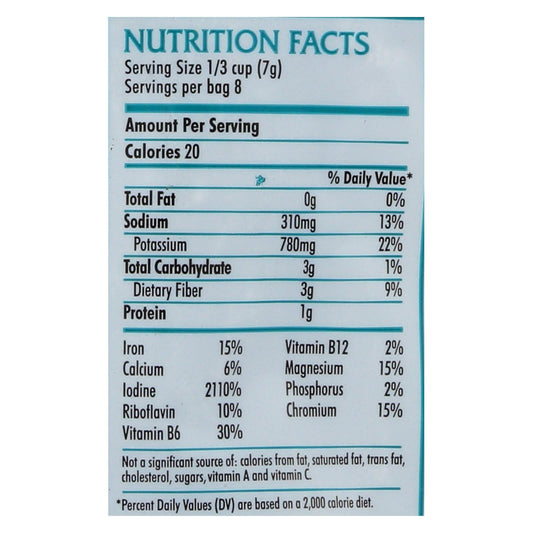 Organic Wild Atlantic Kombu Kelp - Whole Leaf 2 oz