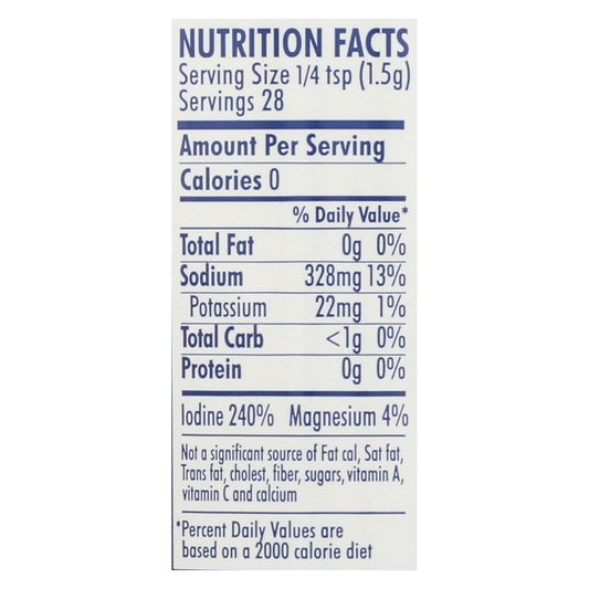 Maine Coast Sea Salt & Sea Veg - 1.5 Oz Shaker