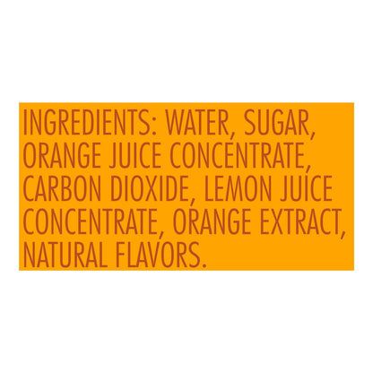 San Pellegrino Aranciata Sparkling Drink, 4-Pack