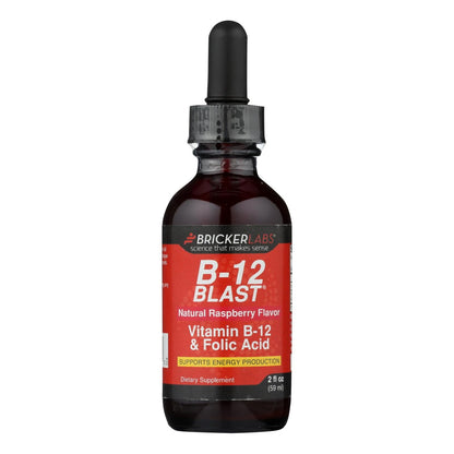 Bricker Labs Blast B12 & Folic Acid - 2 Fl Oz