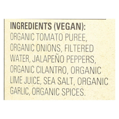 Amy's Medium Salsa, Organic, Case of 6, 14.7 Oz