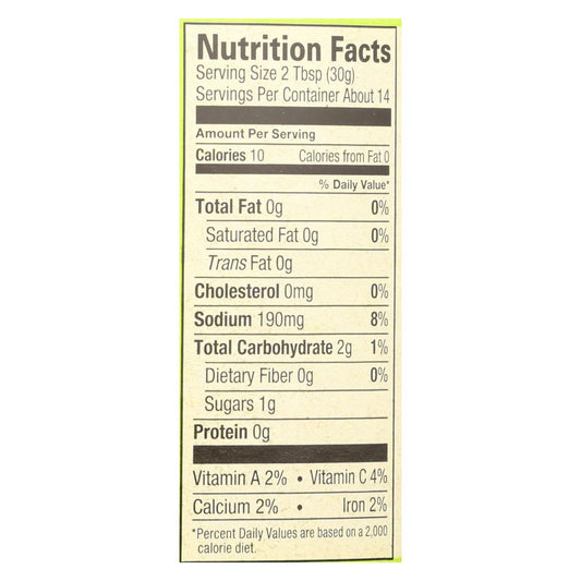 Amy's Medium Salsa, Organic, Case of 6, 14.7 Oz