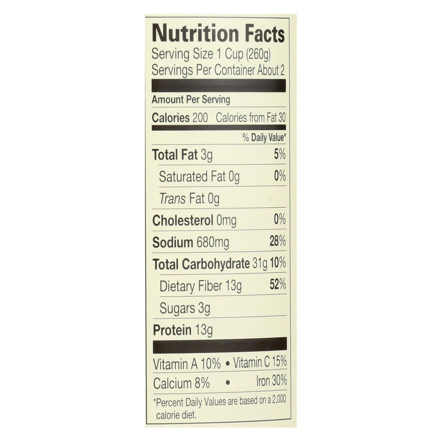 Amy's Organic Black Bean Chili, Medium, 12-Pack, 14.7 Oz