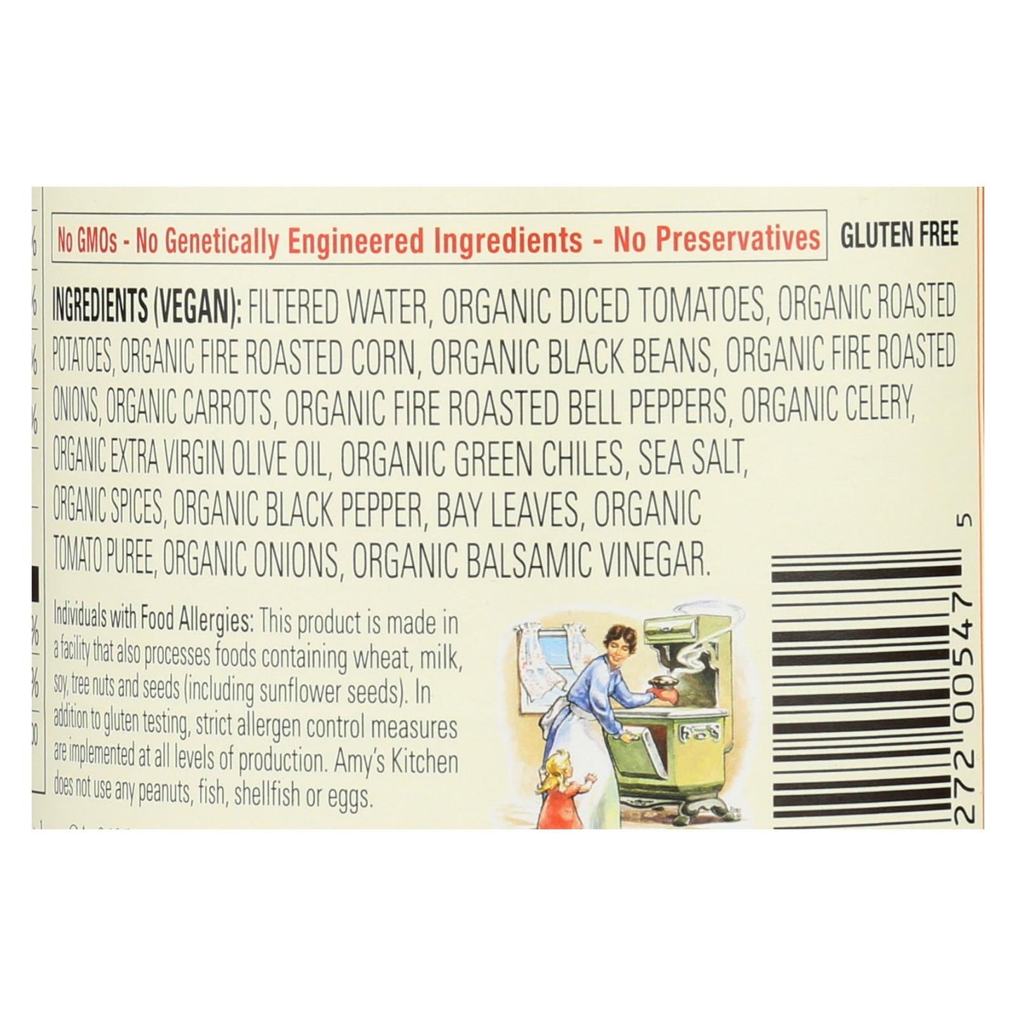 Amy's Organic Southwestern Veggie Soup, 12-Pack, 14.3 Oz