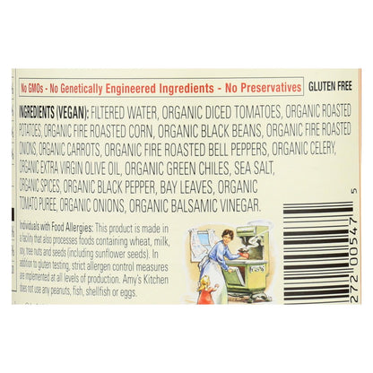 Amy's Organic Southwestern Veggie Soup, 12-Pack, 14.3 Oz