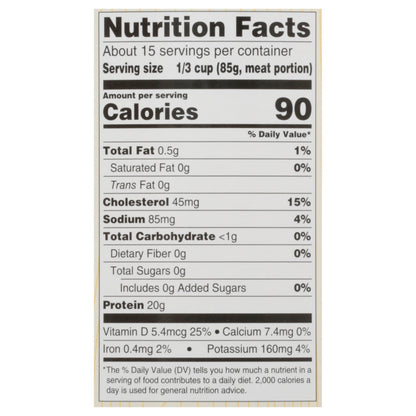 Woodstock - Wild Tongol Tuna Unsalted - CS of 6-66.3 OZ