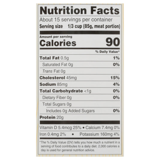 Woodstock - Wild Tongol Tuna Unsalted - CS of 6-66.3 OZ