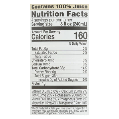 Lakewood Organic Concord Grape Juice, 32oz, 6-Pack