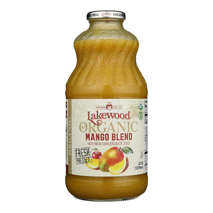 Lakewood - Organic Juice - Mango Blend - Case of 6 - 32 oz.