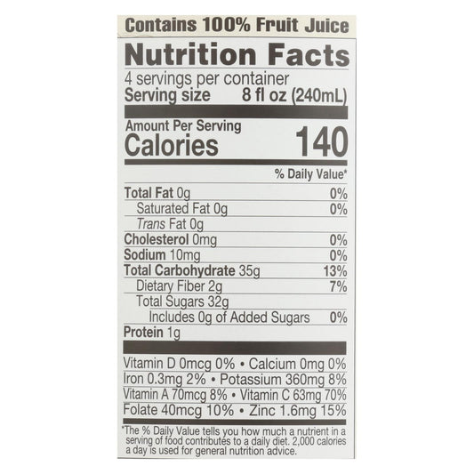 Lakewood - Organic Juice - Mango Blend - Case of 6 - 32 oz.