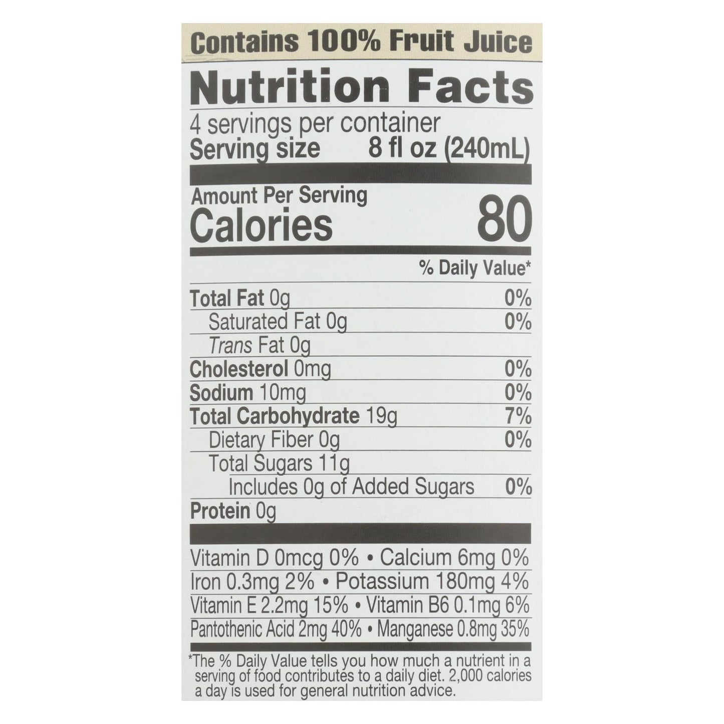 Lakewood Organic Pure Cranberry Juice, 32 fl oz, 6-Pack