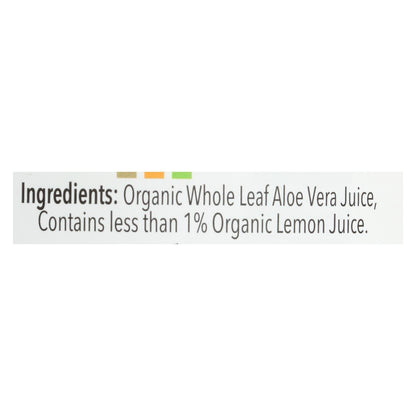 Lakewood Organic Aloe Juice with Lemon - 32 oz