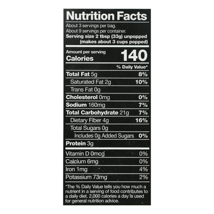 Black Jewell Butter Microwave Popcorn, 6 Pack, 10.5 Oz Total