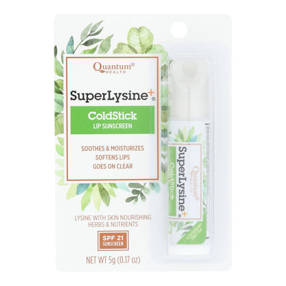 Quantum Super Lysine Cold Sore Lip Protector 0.18 Oz