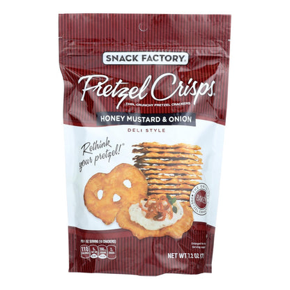Pretzel Crisp Thin Crackers - 12 Pack (7.2 OZ Each)