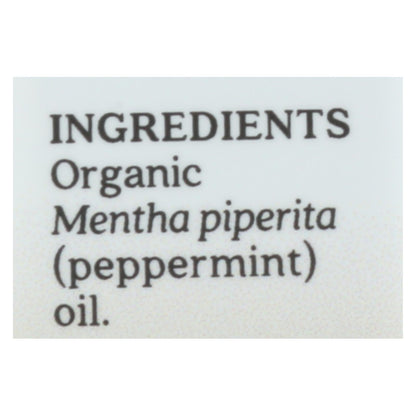 Aura Cacia - Organic Peppermint - .25 Oz