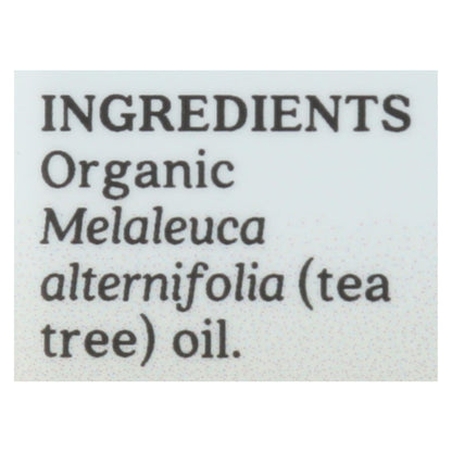 Aura Cacia - Organic Essential Oil - Tea Tree - .25 Oz