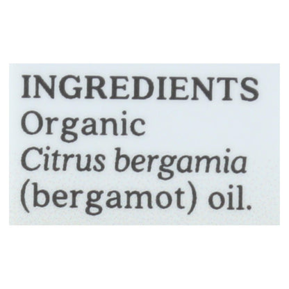 Aura Cacia - Organic Bergamot - .25 Oz