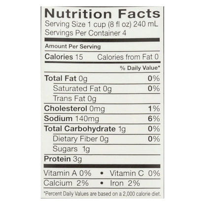 Pacific Foods Low Sodium Beef Broth, 12 Pack, 32 Fl Oz