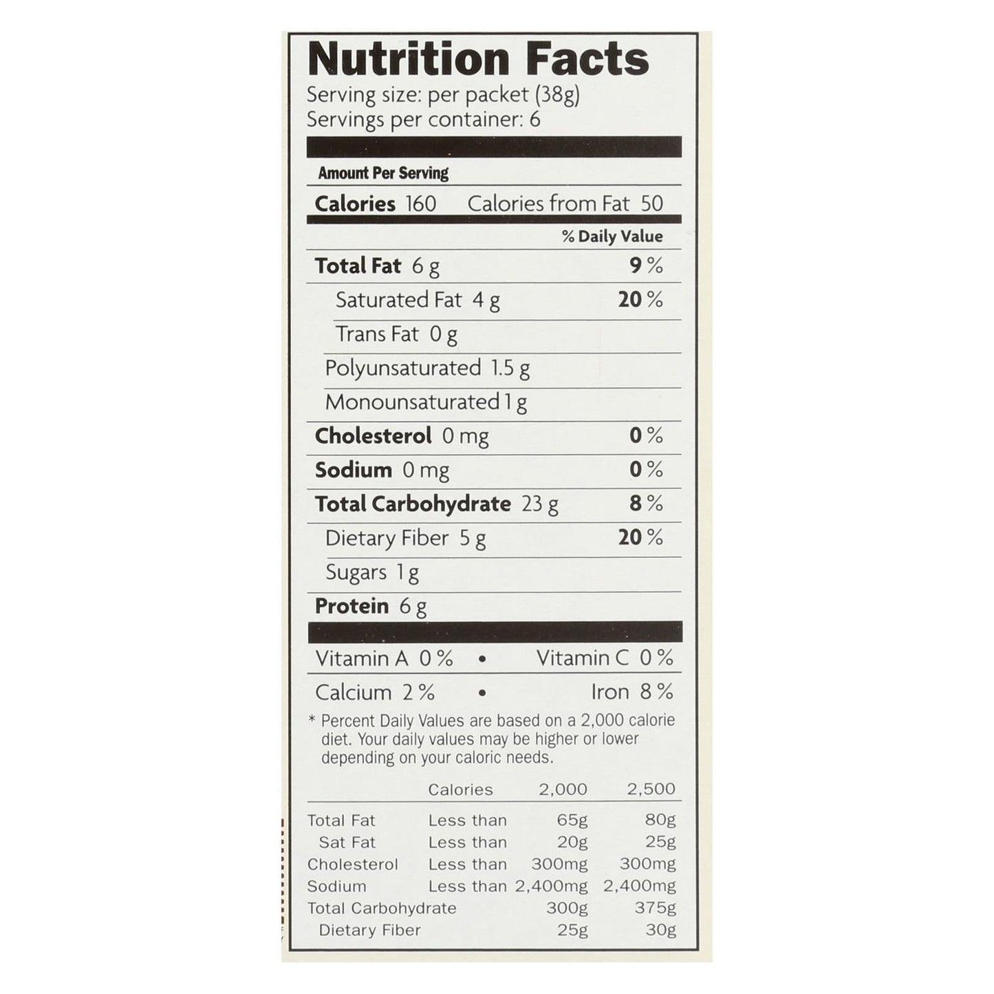 Nature's Path Qi'A Organic Coconut Oatmeal, 6 Pack, 8 oz