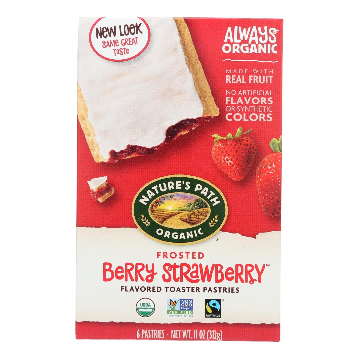 Nature's Path Organic Berry Toaster Pastries, 12-Pack