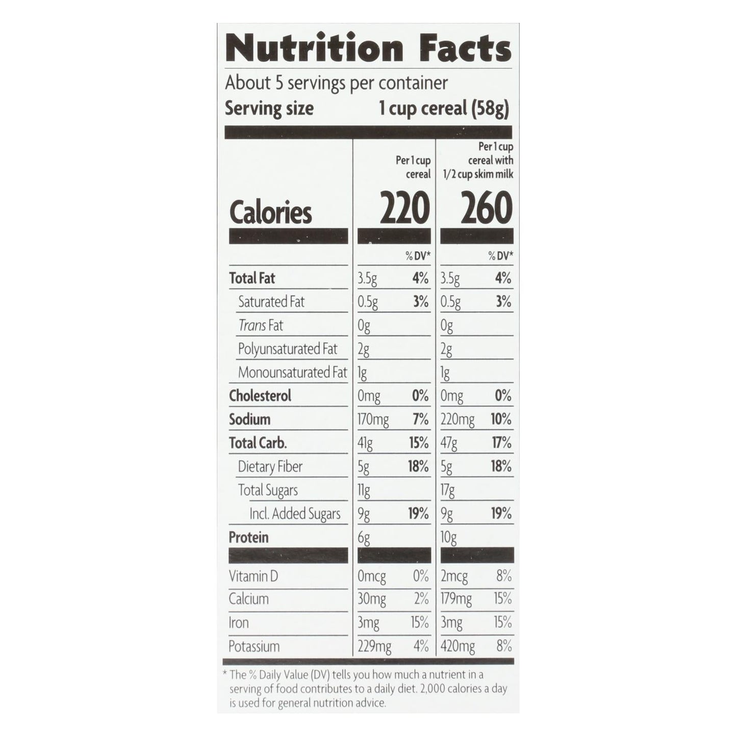 Nature's Path Organic Red Berry Flax Cereal, 12-Pack