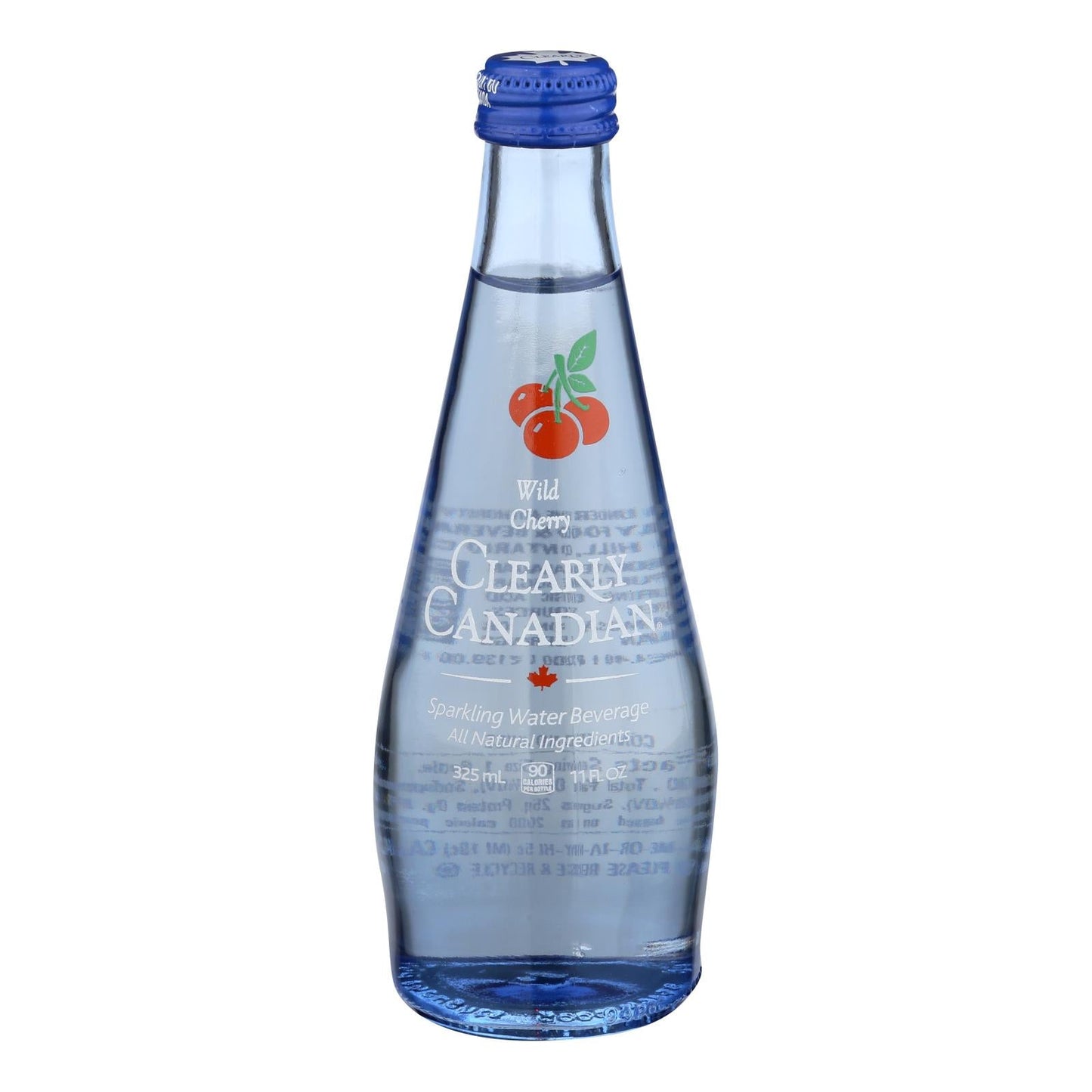 Clearly Canadian Wild Cherry Sparkling Water, 12-Pack