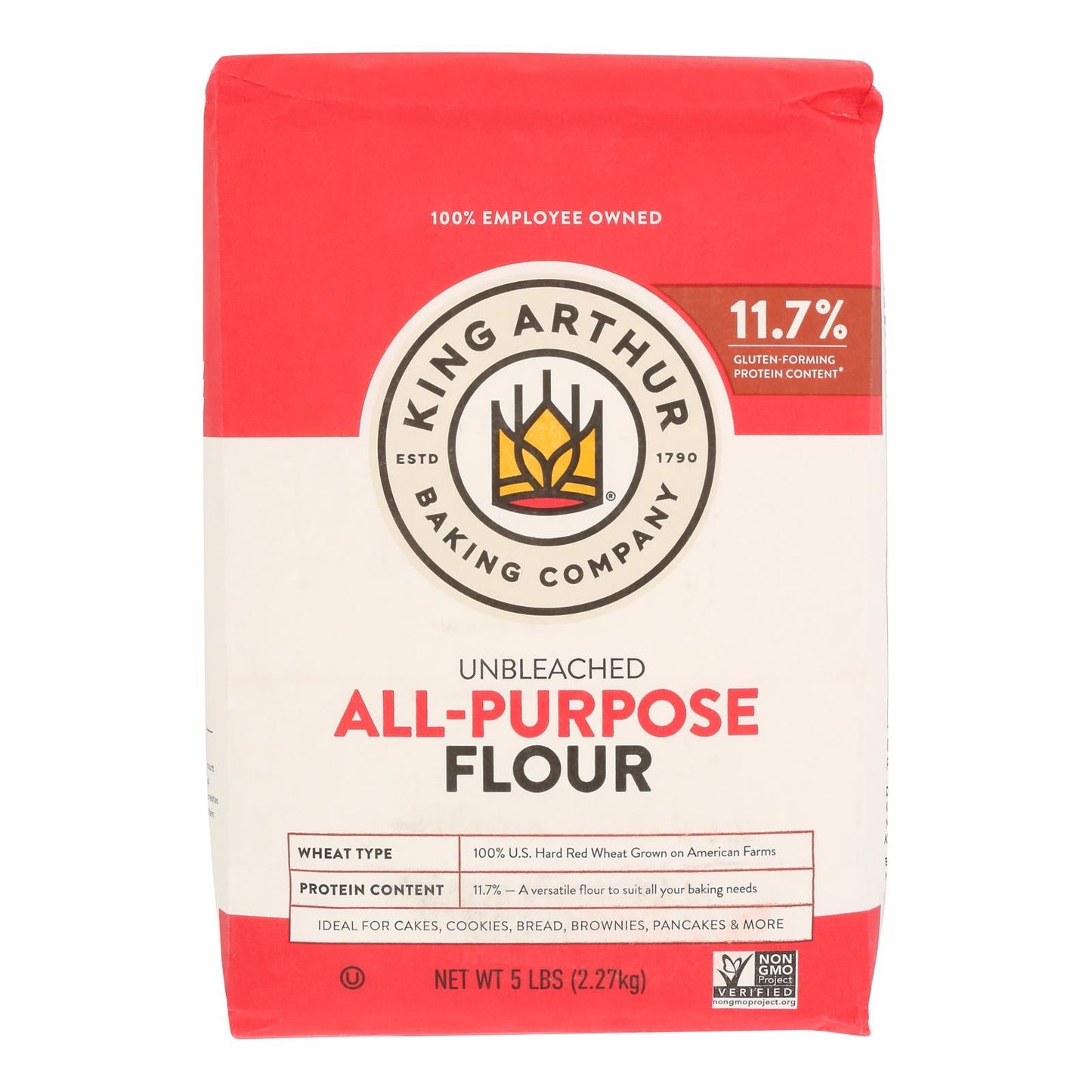 King Arthur Unbleached Flour - Case of 8 - 5