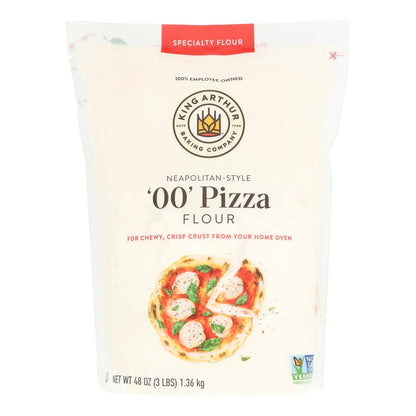 King Arthur Baking Company - Flour 00 Pizza - Case Of 4-3 Lb