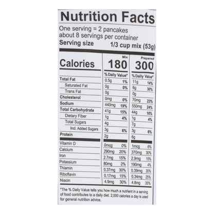 King Arthur Pancake Mix - Case Of 6 - 15 Oz.