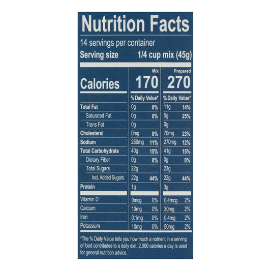 King Arthur Yellow Cake Mix - Case Of 6 - 22 Oz.