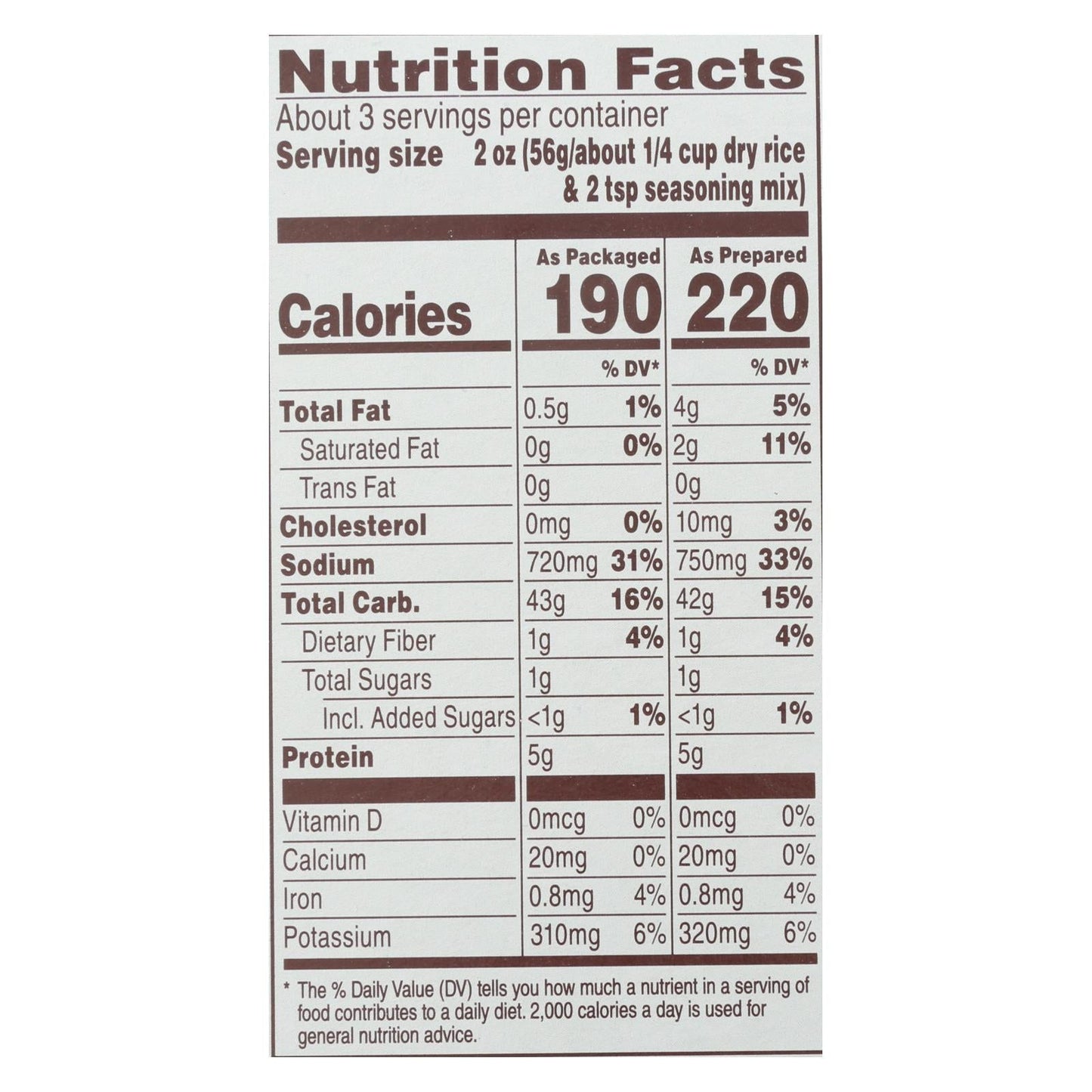 Near East Rice Pilaf Mix - Chicken - Case Of 12 - 6.25 Oz.